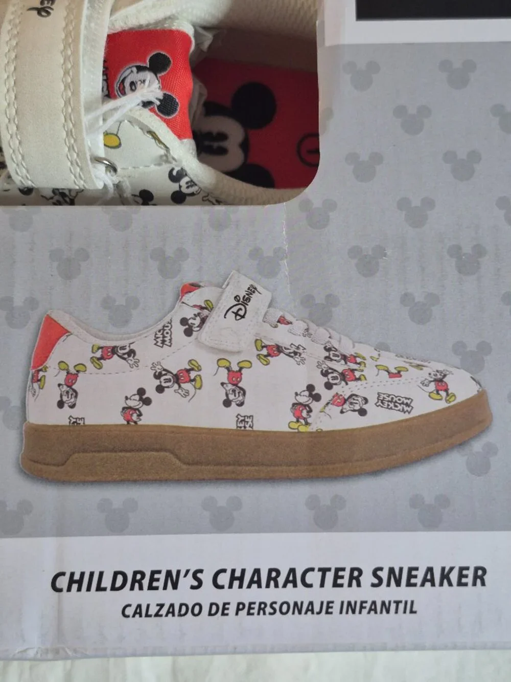 Disney Mickey And Friends Children’s Character Sneakers Size: 1,  NWB